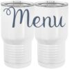 20 oz. Tall Stainless Steel Vacuum Insulated Tumbler White Thumbnail