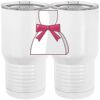 20 oz. Tall Stainless Steel Vacuum Insulated Tumbler White Thumbnail
