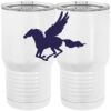 20 oz. Tall Stainless Steel Vacuum Insulated Tumbler White Thumbnail