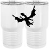 20 oz. Tall Stainless Steel Vacuum Insulated Tumbler White Thumbnail