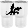 20 oz. Tall Stainless Steel Vacuum Insulated Tumbler White Thumbnail