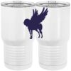 20 oz. Tall Stainless Steel Vacuum Insulated Tumbler White Thumbnail