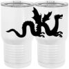 20 oz. Tall Stainless Steel Vacuum Insulated Tumbler White Thumbnail