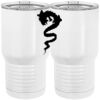 20 oz. Tall Stainless Steel Vacuum Insulated Tumbler White Thumbnail