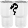20 oz. Tall Stainless Steel Vacuum Insulated Tumbler White Thumbnail