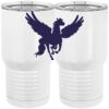 20 oz. Tall Stainless Steel Vacuum Insulated Tumbler White Thumbnail