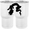 20 oz. Tall Stainless Steel Vacuum Insulated Tumbler White Thumbnail