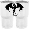 20 oz. Tall Stainless Steel Vacuum Insulated Tumbler White Thumbnail