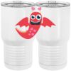 20 oz. Tall Stainless Steel Vacuum Insulated Tumbler White Thumbnail