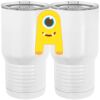 20 oz. Tall Stainless Steel Vacuum Insulated Tumbler White Thumbnail