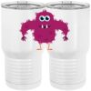 20 oz. Tall Stainless Steel Vacuum Insulated Tumbler White Thumbnail