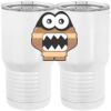 20 oz. Tall Stainless Steel Vacuum Insulated Tumbler White Thumbnail