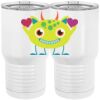 20 oz. Tall Stainless Steel Vacuum Insulated Tumbler White Thumbnail
