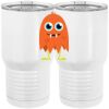 20 oz. Tall Stainless Steel Vacuum Insulated Tumbler White Thumbnail