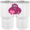 20 oz. Tall Stainless Steel Vacuum Insulated Tumbler White Thumbnail