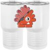 20 oz. Tall Stainless Steel Vacuum Insulated Tumbler White Thumbnail