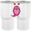 20 oz. Tall Stainless Steel Vacuum Insulated Tumbler White Thumbnail