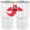 20 oz. Tall Stainless Steel Vacuum Insulated Tumbler White Thumbnail
