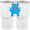 20 oz. Tall Stainless Steel Vacuum Insulated Tumbler White Thumbnail