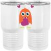 20 oz. Tall Stainless Steel Vacuum Insulated Tumbler White Thumbnail