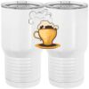 20 oz. Tall Stainless Steel Vacuum Insulated Tumbler White Thumbnail