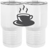 20 oz. Tall Stainless Steel Vacuum Insulated Tumbler White Thumbnail