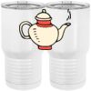 20 oz. Tall Stainless Steel Vacuum Insulated Tumbler White Thumbnail