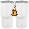20 oz. Tall Stainless Steel Vacuum Insulated Tumbler White Thumbnail