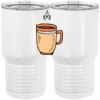 20 oz. Tall Stainless Steel Vacuum Insulated Tumbler White Thumbnail