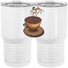20 oz. Tall Stainless Steel Vacuum Insulated Tumbler White Thumbnail