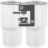 20 oz. Tall Stainless Steel Vacuum Insulated Tumbler White Thumbnail