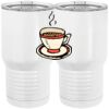 20 oz. Tall Stainless Steel Vacuum Insulated Tumbler White Thumbnail