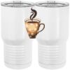 20 oz. Tall Stainless Steel Vacuum Insulated Tumbler White Thumbnail