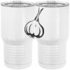 20 oz. Tall Stainless Steel Vacuum Insulated Tumbler White Thumbnail