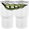 20 oz. Tall Stainless Steel Vacuum Insulated Tumbler White Thumbnail