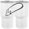 20 oz. Tall Stainless Steel Vacuum Insulated Tumbler White Thumbnail