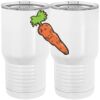 20 oz. Tall Stainless Steel Vacuum Insulated Tumbler White Thumbnail