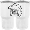 20 oz. Tall Stainless Steel Vacuum Insulated Tumbler White Thumbnail