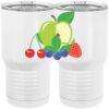 20 oz. Tall Stainless Steel Vacuum Insulated Tumbler White Thumbnail