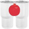 20 oz. Tall Stainless Steel Vacuum Insulated Tumbler White Thumbnail