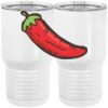 20 oz. Tall Stainless Steel Vacuum Insulated Tumbler White Thumbnail