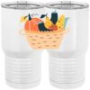 20 oz. Tall Stainless Steel Vacuum Insulated Tumbler White Thumbnail