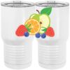 20 oz. Tall Stainless Steel Vacuum Insulated Tumbler White Thumbnail