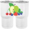20 oz. Tall Stainless Steel Vacuum Insulated Tumbler White Thumbnail
