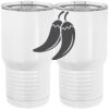 20 oz. Tall Stainless Steel Vacuum Insulated Tumbler White Thumbnail