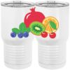 20 oz. Tall Stainless Steel Vacuum Insulated Tumbler White Thumbnail