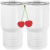 20 oz. Tall Stainless Steel Vacuum Insulated Tumbler White Thumbnail
