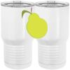 20 oz. Tall Stainless Steel Vacuum Insulated Tumbler White Thumbnail