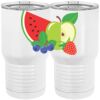 20 oz. Tall Stainless Steel Vacuum Insulated Tumbler White Thumbnail