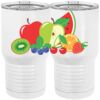 20 oz. Tall Stainless Steel Vacuum Insulated Tumbler White Thumbnail